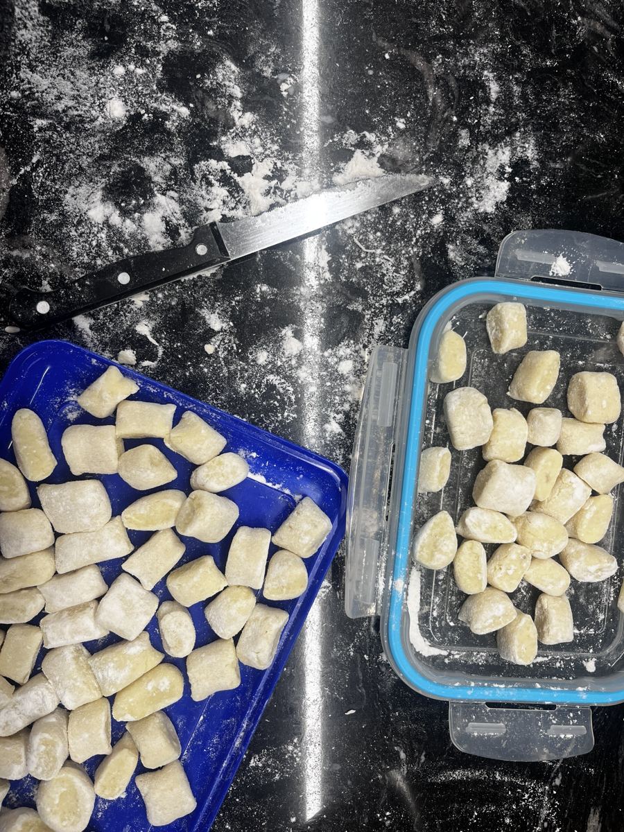 homemade potato gnocchi